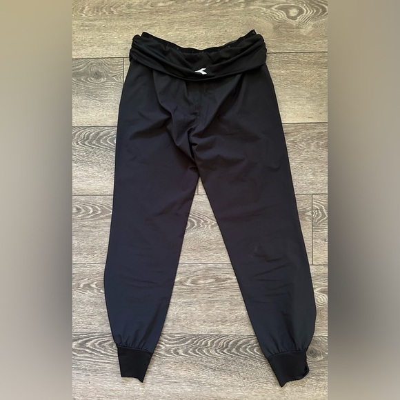 Diadora Black Joggers Pants Womens M  EUC - Picture 5 of 7